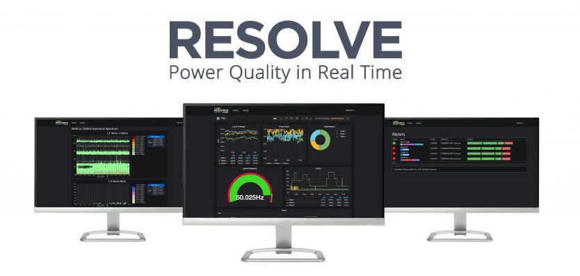 Resolve Power Quality in Real-time dashboard and logo
