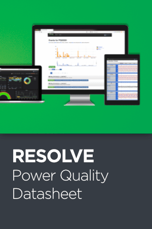 Click to download the Resolve Power Quality Datasheet
